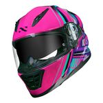 Capacete Norisk Ff302 Soul Advance - Rosa (Viseira Solar)