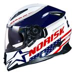 Capacete Norisk Ff302 Soul Grand Prix - Estados Unidos/Usa (Viseira Solar)