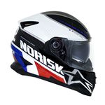 Capacete Norisk Ff302 Soul Grand Prix - França/France (Viseira Solar)