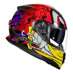 Capacete Norisk Ff302 Loko - Vermelho