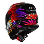 Capacete Norisk Ff302 Loko - Vermelho