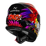 Capacete Norisk Ff302 Loko - Vermelho