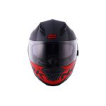 Capacete Norisk Ff302 Soul Manty - Preto Vermelho (Viseira Solar)