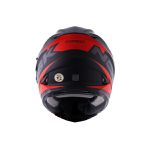 Capacete Norisk Ff302 Soul Manty - Preto Vermelho (Viseira Solar)
