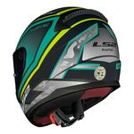 Capacete LS2 FF353 Rapid Ufo - Verde Amarelo