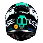 Capacete LS2 FF358 Bullet - Preto Verde