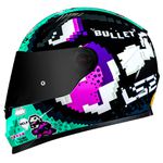 Capacete LS2 FF358 Bullet - Preto Verde
