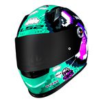 Capacete LS2 FF358 Bullet - Preto Verde