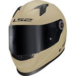 Capacete LS2 FF358 Monocolor - Sand Fosco Bege