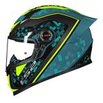 Capacete LS2 FF358 S Striker - Azul Amarelo