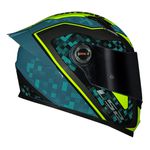 Capacete LS2 FF358 S Striker - Azul Amarelo