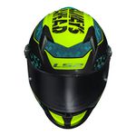 Capacete LS2 FF358 S Striker - Azul Amarelo