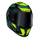 Capacete LS2 FF358 S Striker - Azul Amarelo