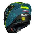 Capacete LS2 FF358 S Striker - Azul Amarelo