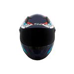 Capacete LS2 FF358 Tribal - Azul Laranja