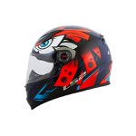 Capacete LS2 FF358 Tribal - Azul Laranja