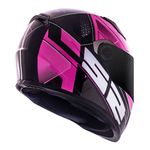 Capacete LS2 FF358 Ultra - Preto/Rosa