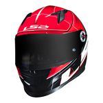Capacete LS2 FF358 Ultra - Preto Vermelho