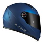 Capacete LS2 FF358 Monocolor - Azul Fosco 
