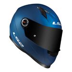 Capacete LS2 FF358 Monocolor - Azul Fosco 