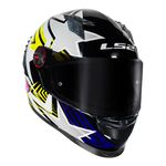 Capacete Ls2 Ff358 Pro Estellar - Preto/Amarelo