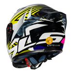 Capacete Ls2 Ff358 Pro Estellar - Preto/Amarelo