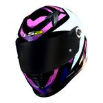 Capacete LS2 FF358 Starwar - Rosa