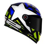 Capacete LS2 FF358 Starwar - Azul Amarelo