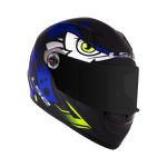 Capacete LS2 FF358 Tribal - Azul Amarelo Fosco