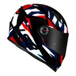 Capacete LS2 FF358 Tank - Azul Vermelho