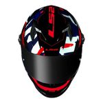 Capacete LS2 FF358 Tank - Azul Vermelho