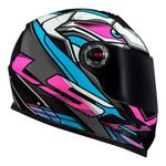 Capacete LS2 FF358 Xdron - Cyan