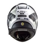 Capacete LS2 FF397 Vector Automat - Branco Titaniun