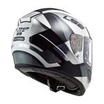 Capacete LS2 FF397 Vector Automat - Branco Titaniun