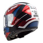 Capacete LS2 FF397 Vector Automat - Branco Vermelho