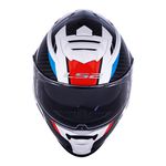 Capacete LS2 FF800 Storm Racer - Azul Vermelho Branco