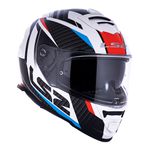 Capacete LS2 FF800 Storm Racer - Azul Vermelho Branco