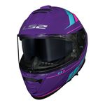 Capacete LS2 FF800 Storm Fist - Roxo Azul