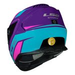 Capacete LS2 FF800 Storm Fist - Roxo Azul