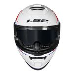 Capacete LS2 FF800 Storm Fist - Branco Vermelho Azul