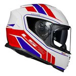 Capacete LS2 FF800 Storm Fist - Branco Vermelho Azul