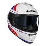Capacete LS2 FF800 Storm Fist - Branco Vermelho Azul
