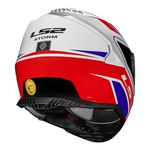 Capacete LS2 FF800 Storm Fist - Branco Vermelho Azul