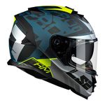 Capacete LS2 FF800 Storm Sprinter - Preto Fosco Verde
