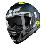 Capacete LS2 FF800 Storm Sprinter - Preto Fosco Verde