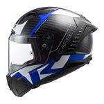 Capacete LS2 FF805 Thunder C Racing 1 - Azul Branco