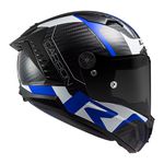 Capacete LS2 FF805 Thunder C Racing 1 - Azul Branco