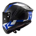 Capacete LS2 FF805 Thunder C Racing 1 - Azul Branco