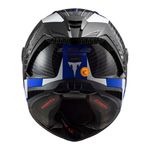 Capacete LS2 FF805 Thunder C Racing 1 - Azul Branco