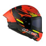 Capacete Ls2 Ff805 Thunder C Gp Fire - Vermelho/Preto